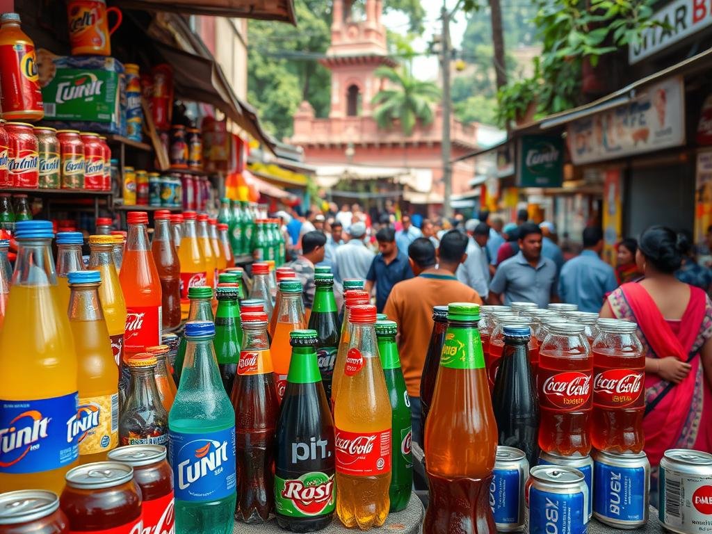 Market Share of Soft Drinks in India